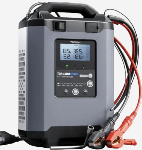 Battery stabiliser for vehicle programming
